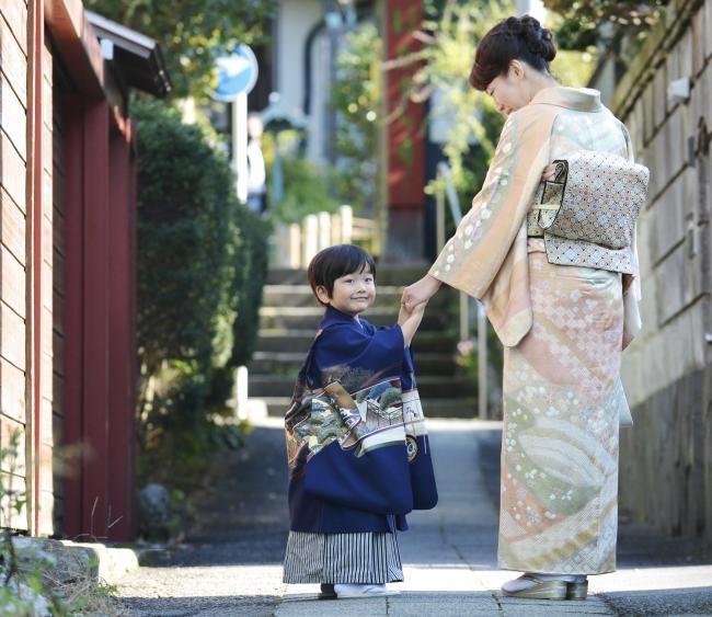 本格正絹きものレンタル！お宮参り、七五三の衣装、お支度！