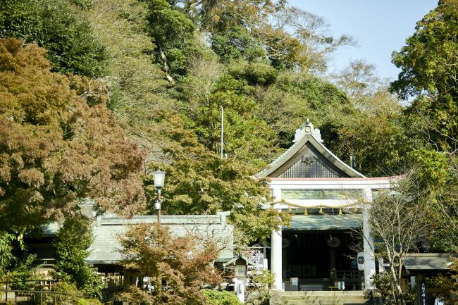鎌倉宮（昼食含む滞在時間約90分）※昼食約60分、観光約30分