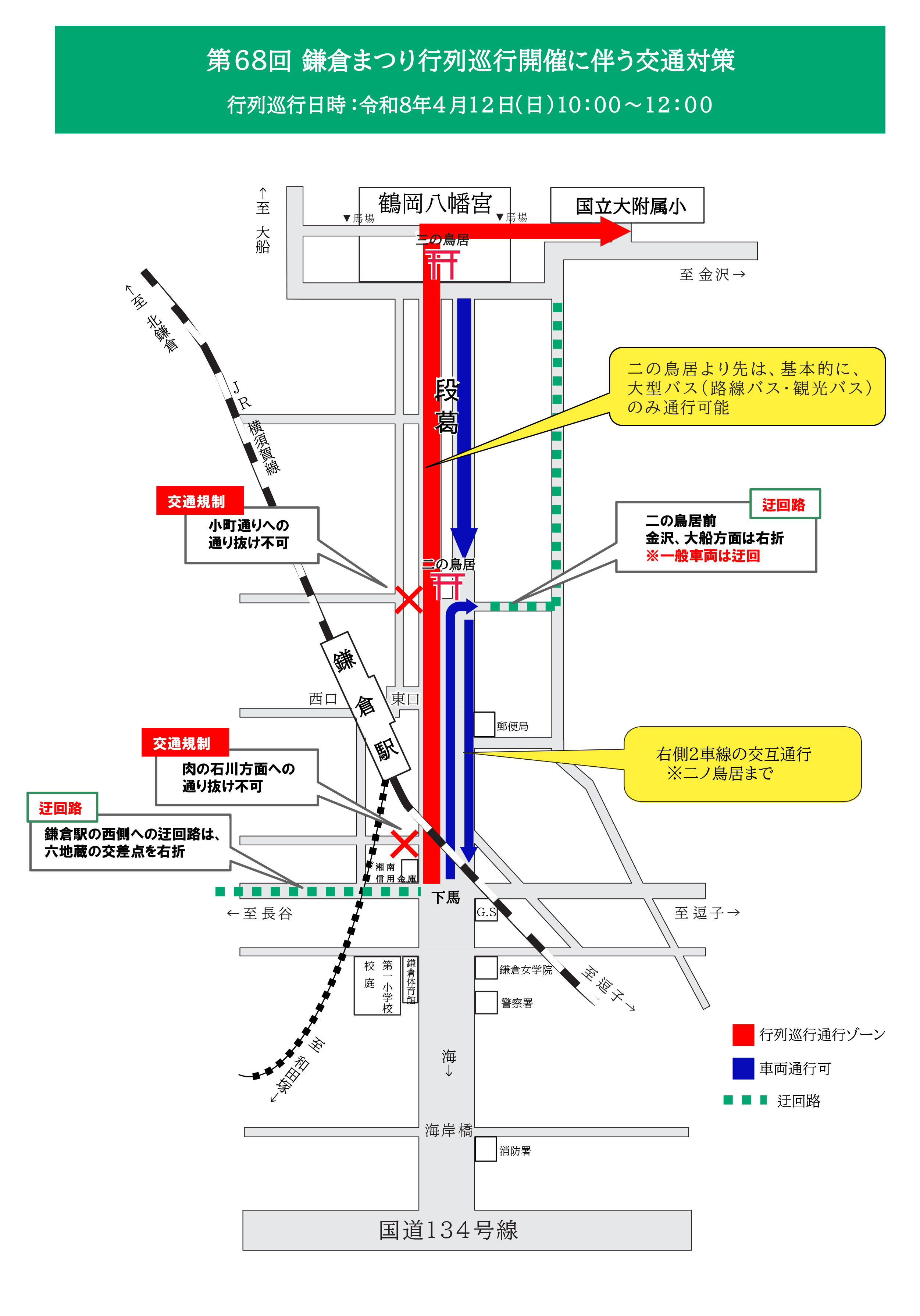 交通規制図